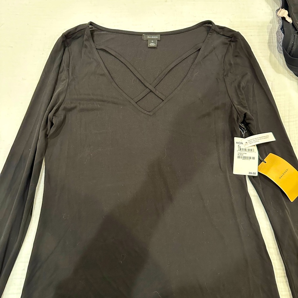 Halogen blouse new with tags